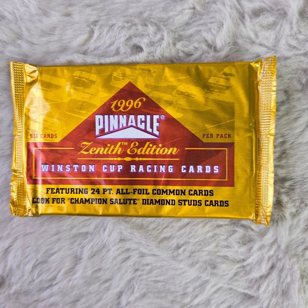 1996 Pinnacle Zenith Edition Winston Cup Racing Cards Unopened Pack NASCAR Foil